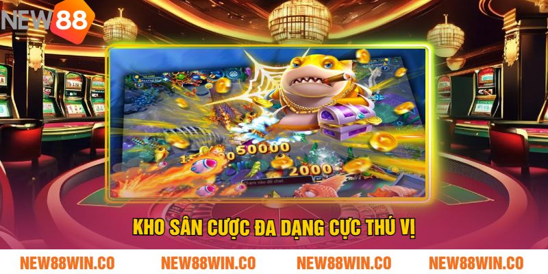 Kho sân cược đa dạng cực thú vị