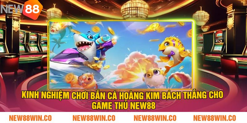 Kinh nghiệm chơi bắn cá hoàng kim bách thắng cho game thủ NEW88