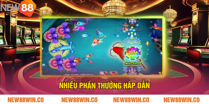 Nhiều phần thưởng hấp dẫn