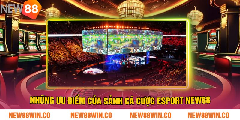 Những Ưu Điểm Của Sảnh Cá Cược Esport NEW88