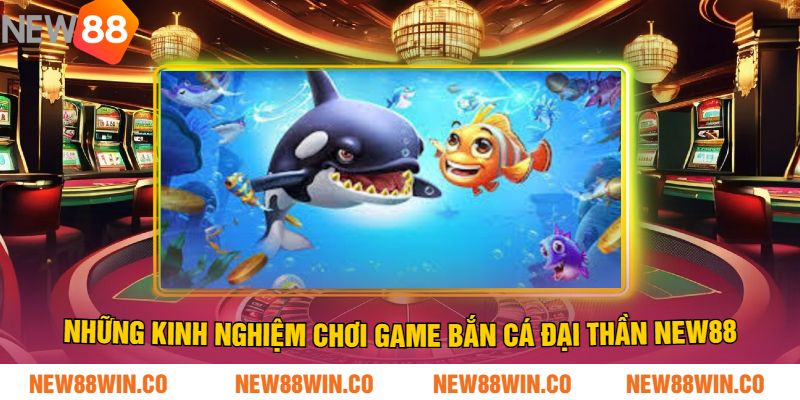 Những kinh nghiệm chơi game bắn cá đại thần NEW88